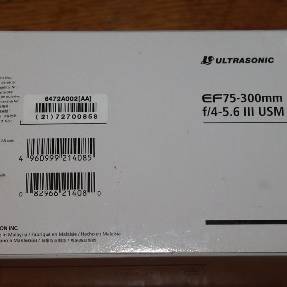 Canon Rebel T3 Camera w/ 2x Lens + Focal Tripod + Ring Light = 74-300mm Lens - Picture 7 of 12